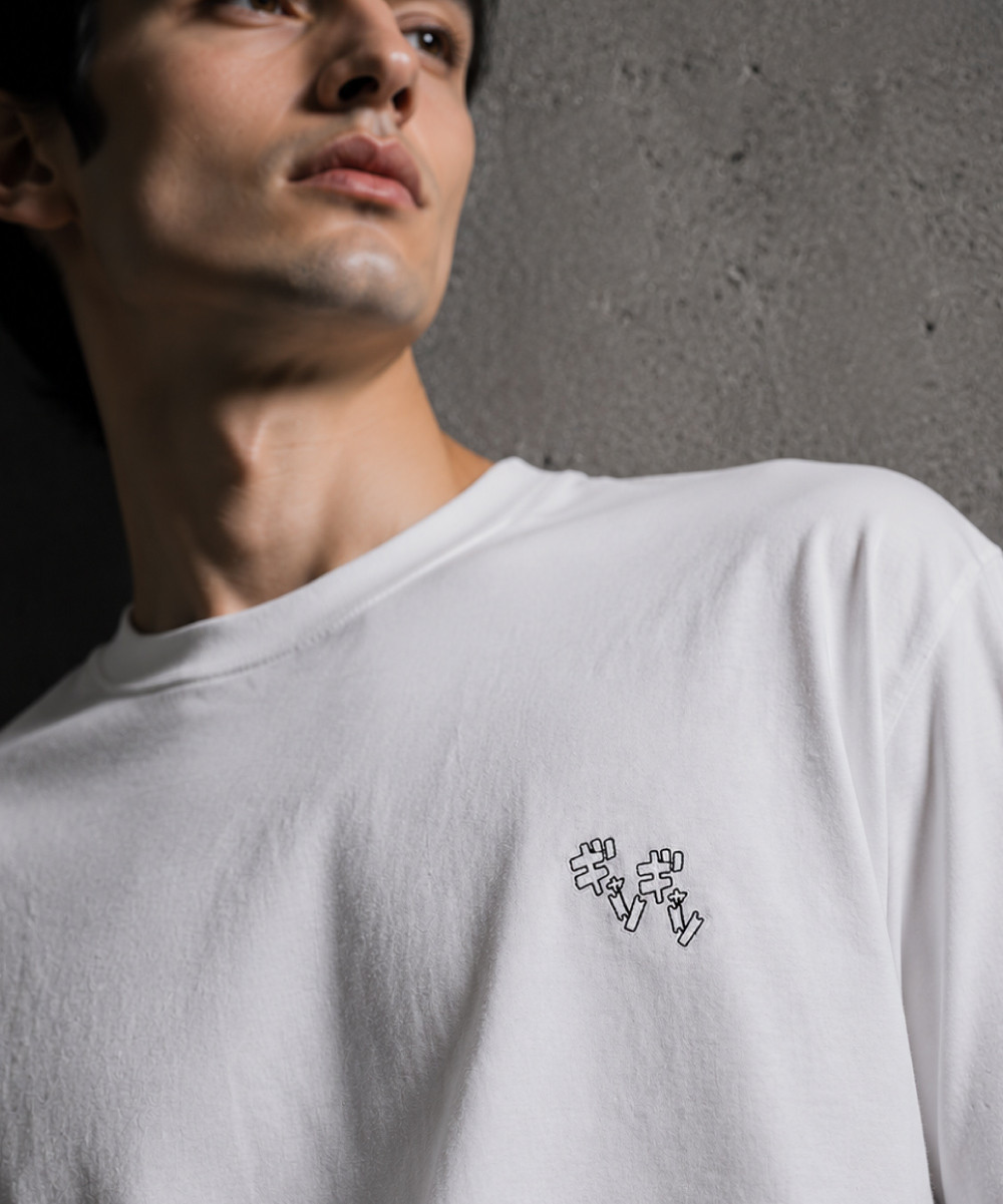 頭文字D 別注タカハシ グラフィック半袖Tシャツ ホワイトカラー 前面