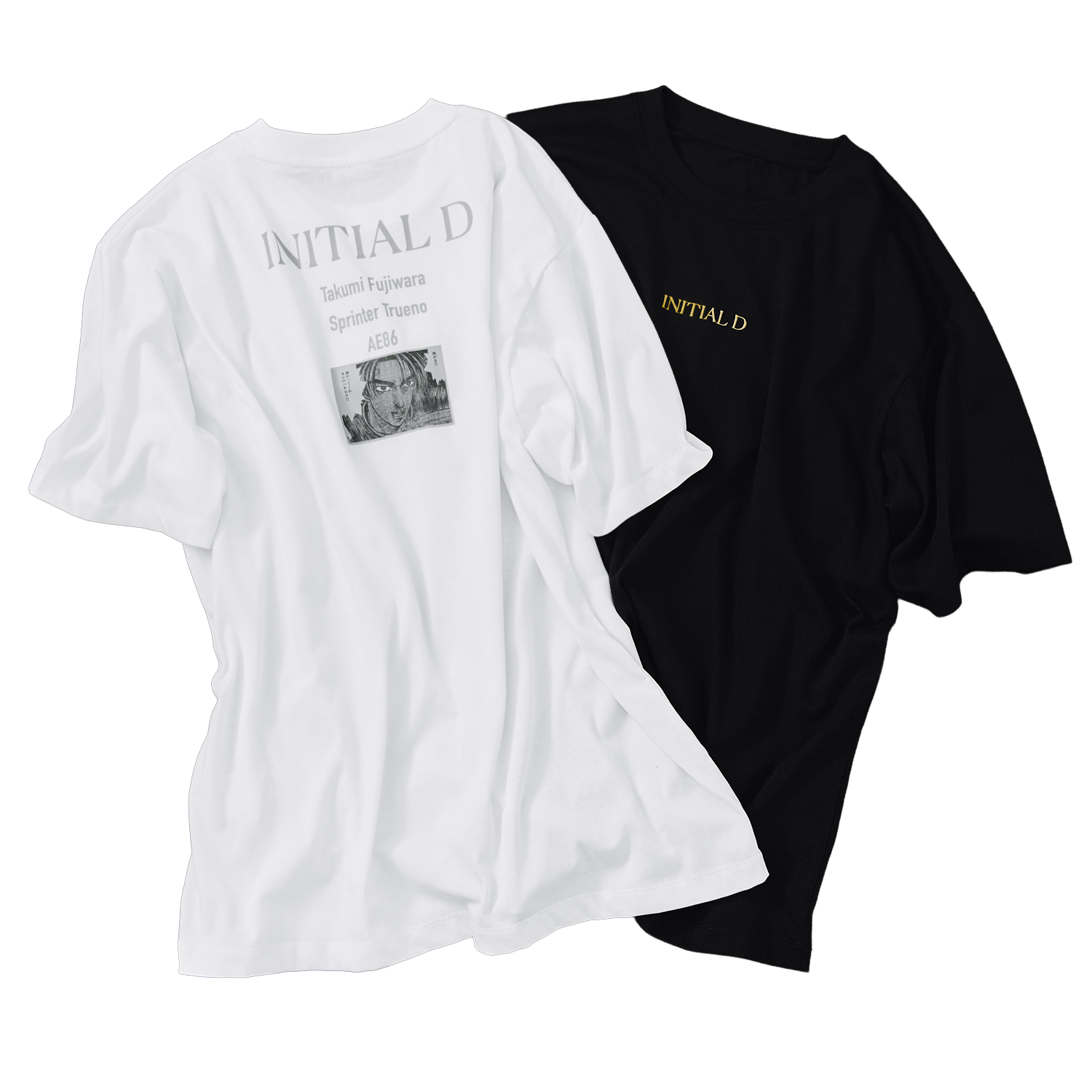 頭文字D 別注 グラフィック半袖Tシャツ
